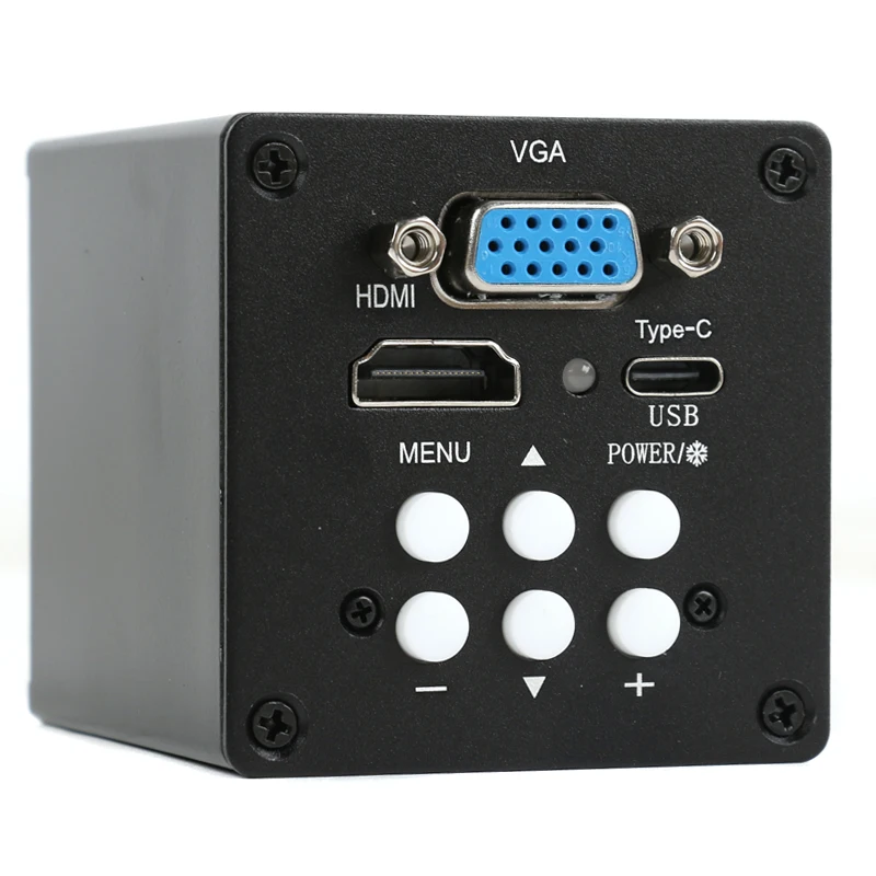 

Стерео тринокулярный микроскоп с креплением C, камера VGA HDMI, USB Type-c, выход, ПК, ТВ-дисплей, пайка печатных плат, 1080P, электронная видеокамера