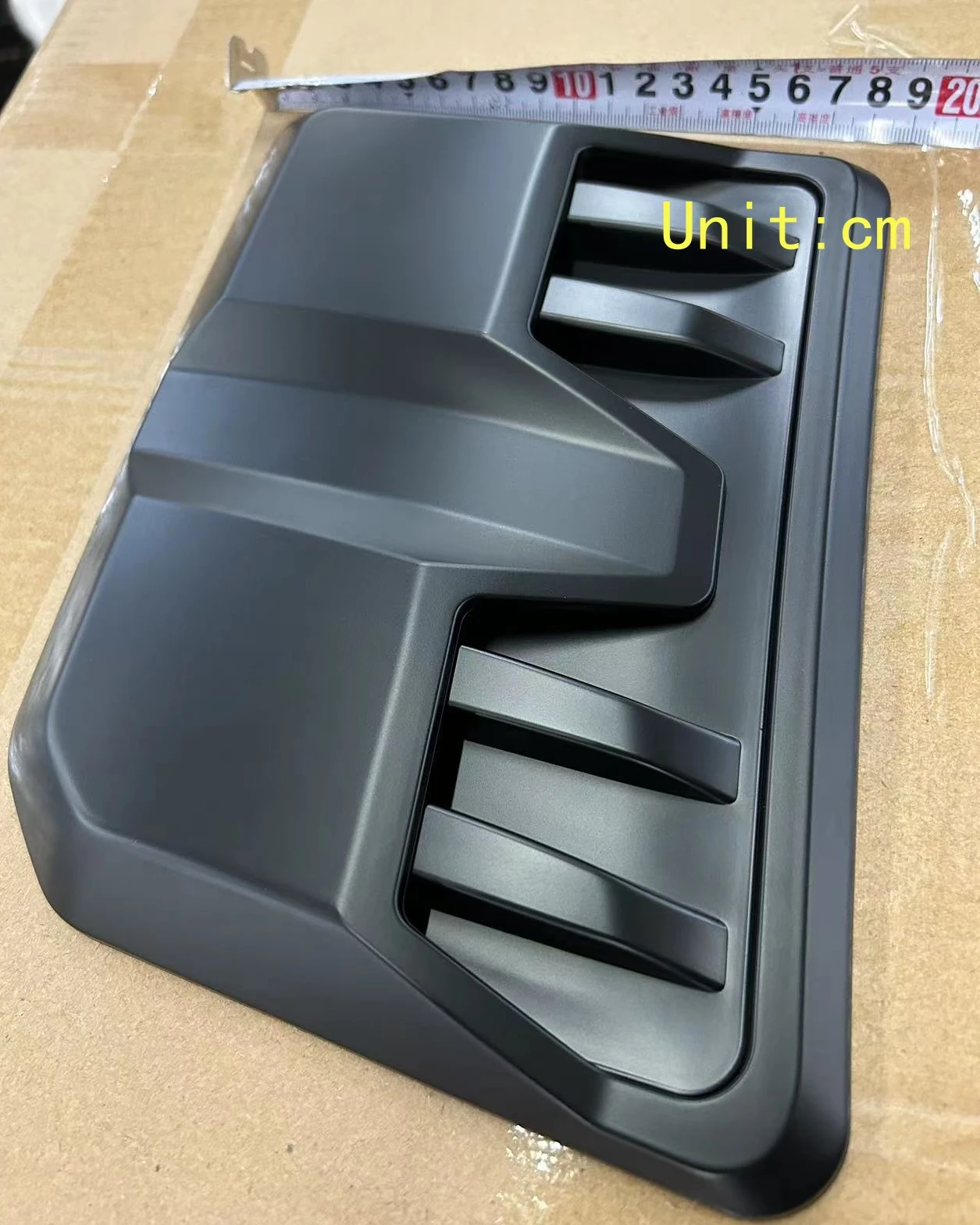 Universal Auto Luftstrom Ansaug haube Schaufel Motorhaube Entlüftung abdeckung dekorativ für Ford Ranger Everest und viele andere Autos 2St – Detail 14