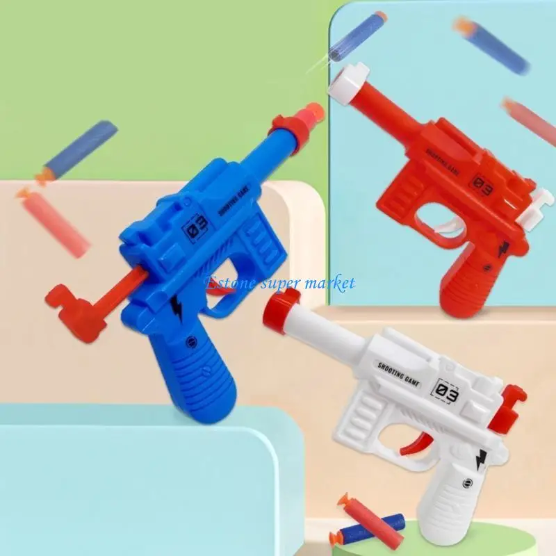 090B 5 Pcs Mini Foam Dart-Firing Blasters Toy Guns with 10 Darts Fun Activities