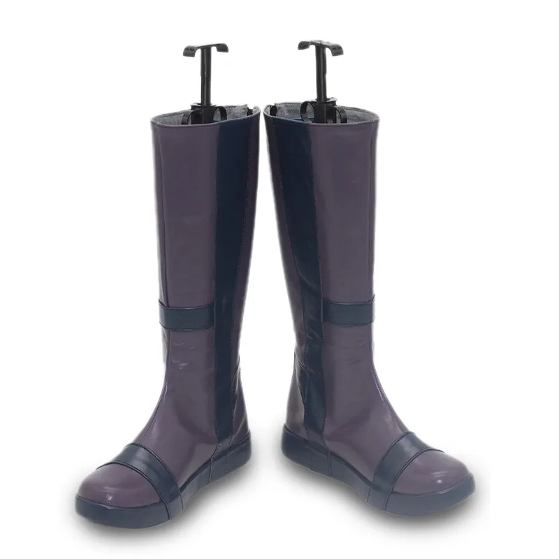 Akatsuki Cosplay Schoenen Anime Accessoires Cosplay Props PU Lederen Schoenen Halloween Carnaval Laarzen Op maat gemaakt