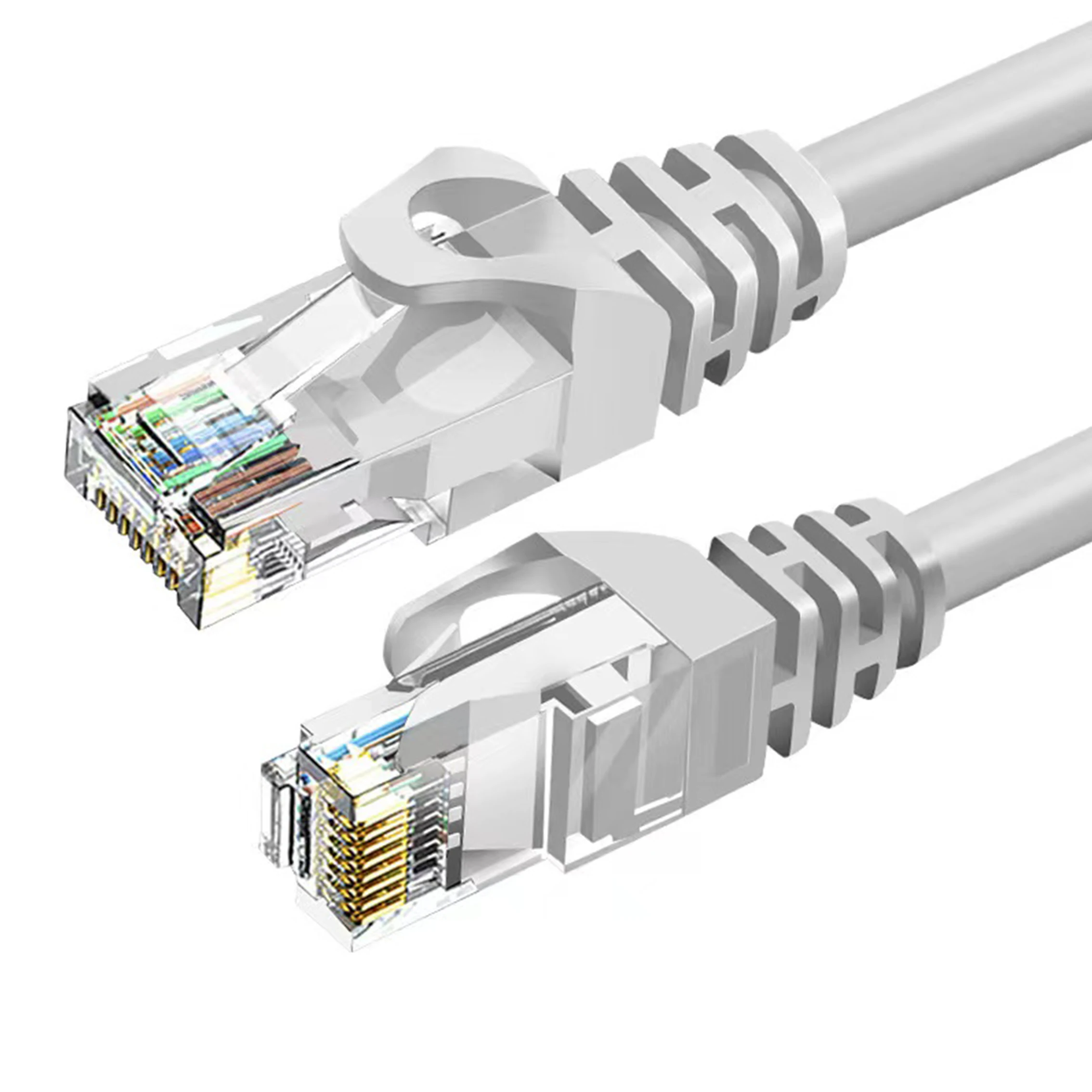 RJ45 Ethernet Network LAN Cable Cat 6 Channel UTP 4Pair 24AWG Network Patch Cable Router For PC Computer Laptop 20m/30m/50m/10m