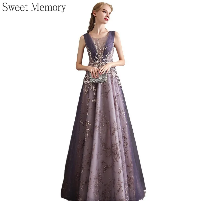 N140 Customized Formal Evening Dresses Long Sweet Memory Elegant Women Wedding & Event Prom Party Dress Christmas Birthday Robe