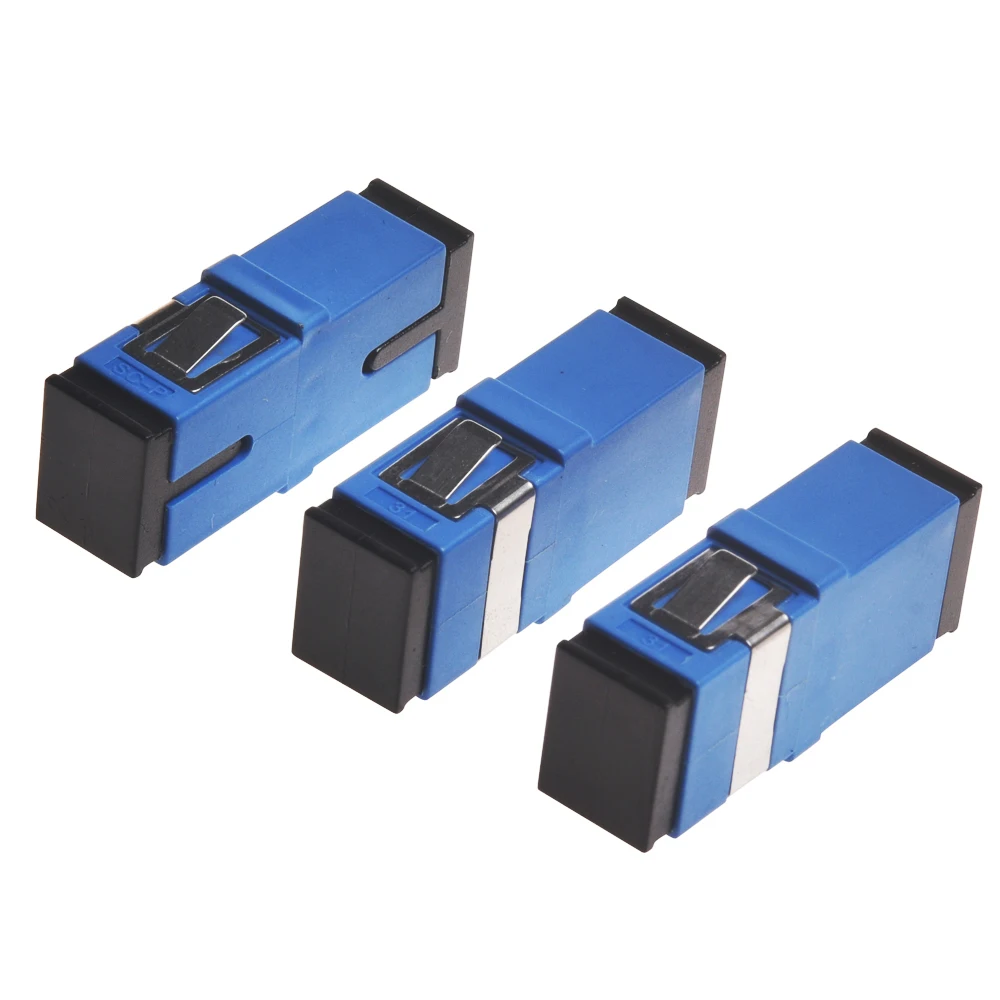 FTTH SX SM SC/UPC glasvezeladapter keramische ferrule voor netwerkapparatuur, glasvezelkabelconnector - duurzaam en laag invoegend
