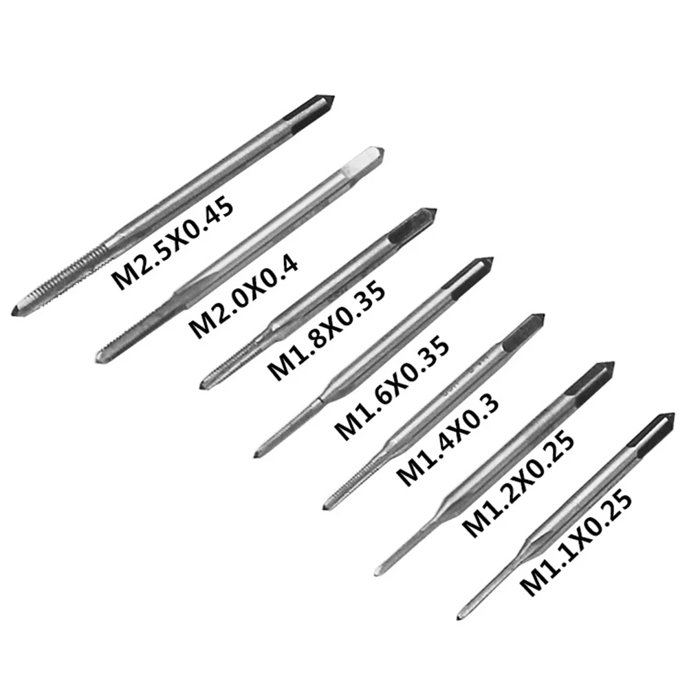 

Set 140Mm Steel M1-M2.5 Adjustable Tool Reamer Screw Extractor Solid Durable Straight Handle High Quality Tapping Tool For Hand