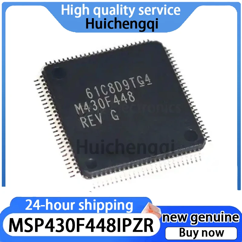 1PCS Original MSP430F448IPZR LQFP100 Silk Screen M430F448 16 Bit Microcontroller Chip Provides BOM Allocation