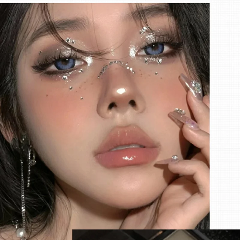 25 Colors Punk Smokey Cool Toned Smokey Eye Shadow Palette Dark Black Grey Silvery Color Stage Party Performance Makeup