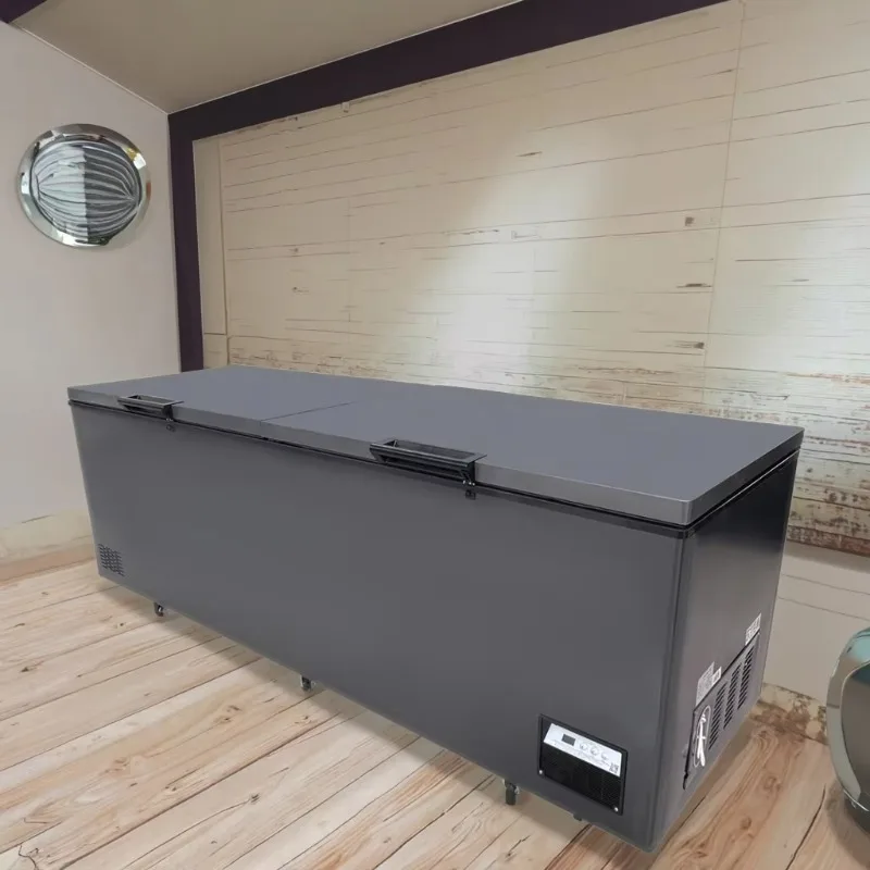 Commercial Kitchen Freezer Low-Temperature Horizontal and Chest Freezer High Efficiency Refrigeration Equipment