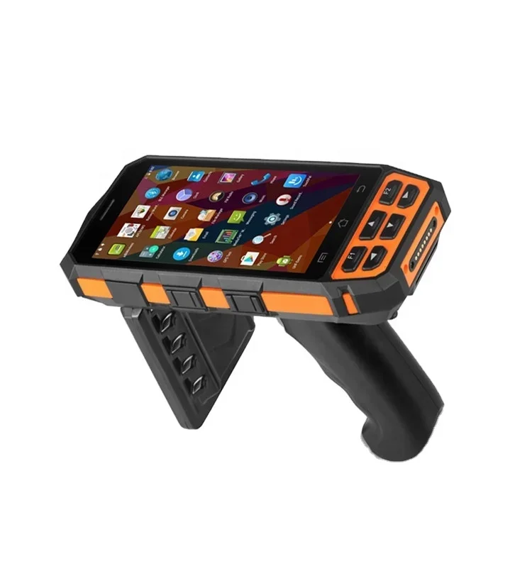 Handheld-Wirelss C5100 Rugged IP 65 Android 7.0 4G PDA with Barcode/Long Range RFID Reader and 5.0 inch Gorilla Glass 3 Screen