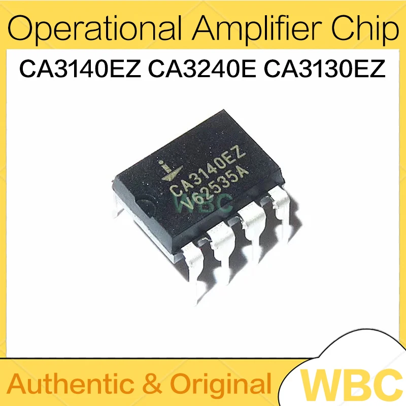10Pcs/Lot CA3140EZ CA3140 CA3240E CA3130EZ Dip-8 Operational Amplifier Chip New Original