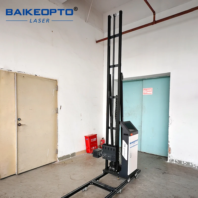 آلة طباعة الحوائط العمودية الأوتوماتيكية DX10 رأس الطباعة طابعة حائط عالية الوضوح للحفاظ على الصور على المدى الطويل #1