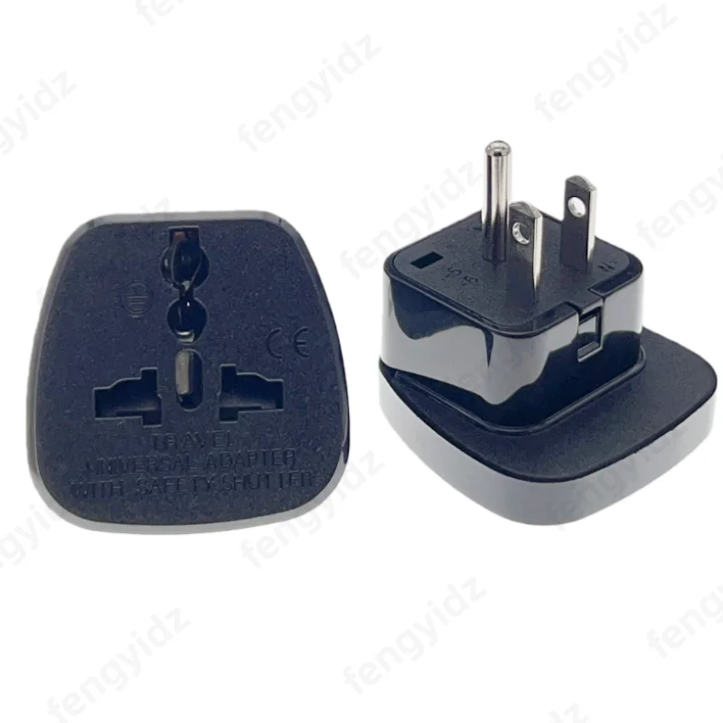 USA Plug Adapter KR AU EU To US Travel Adapter Korea Europea