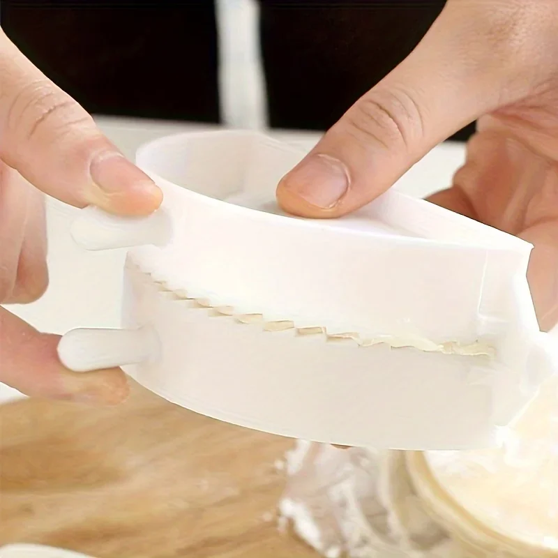 Knödelform-Maker, 3er-Pack – schnelles Press-Knödel-Presswerkzeug, einfaches Knödel-Maker-Set aus Kunststoff für selbstgemachte Gyoza, Wonton – Detail 2