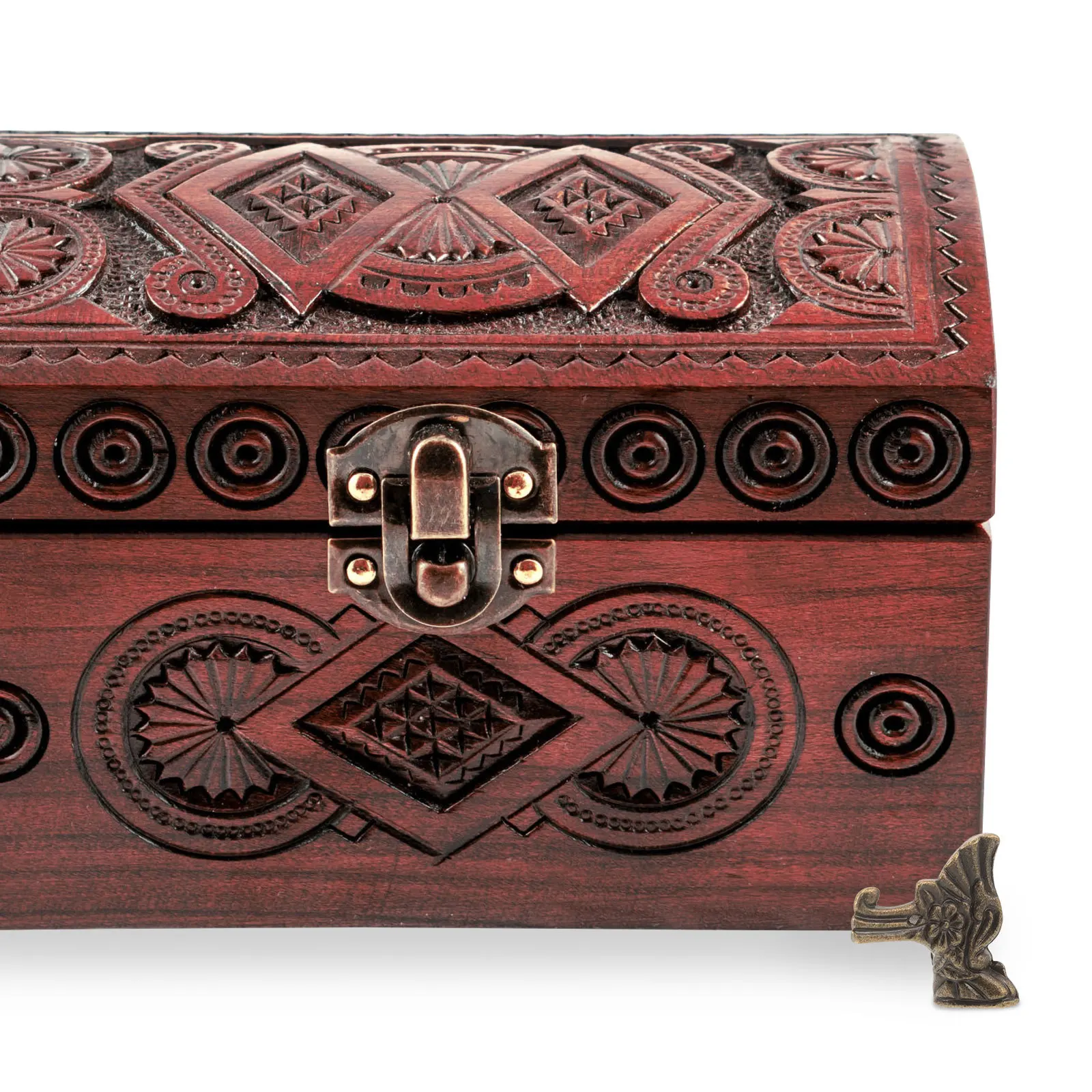 8 шт., ножки для мебели, ножки для шкатулки для драгоценностей, декоративные деревянные основания корпуса, устойчивые к ржавчине, простая установка, угловые металлические коробки