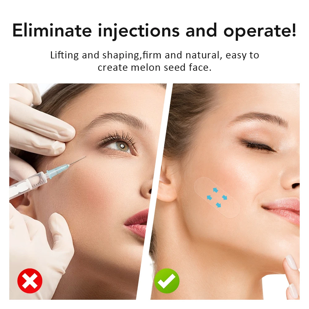 80/160/Stuks Face Neck Lift Tapes Onzichtbare Face Lift Sticker Rimpel Verwijderen Stickers Draai Kin Vervagen Fijne Lijntjes Vorm V-vormige