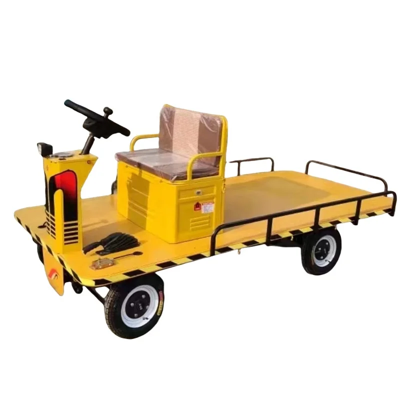 

Электрический четырехколесный бортовой грузовой транспортировочный грузовик