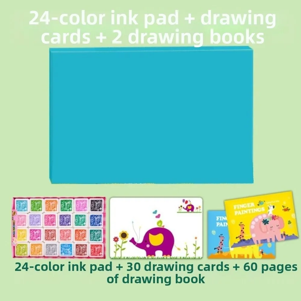 Dessin créatif livres de coloriage dessin animé Animal bricolage doigt Art dessin livre apprentissage précoce épais Graffiti dessin jouets enfant en bas âge