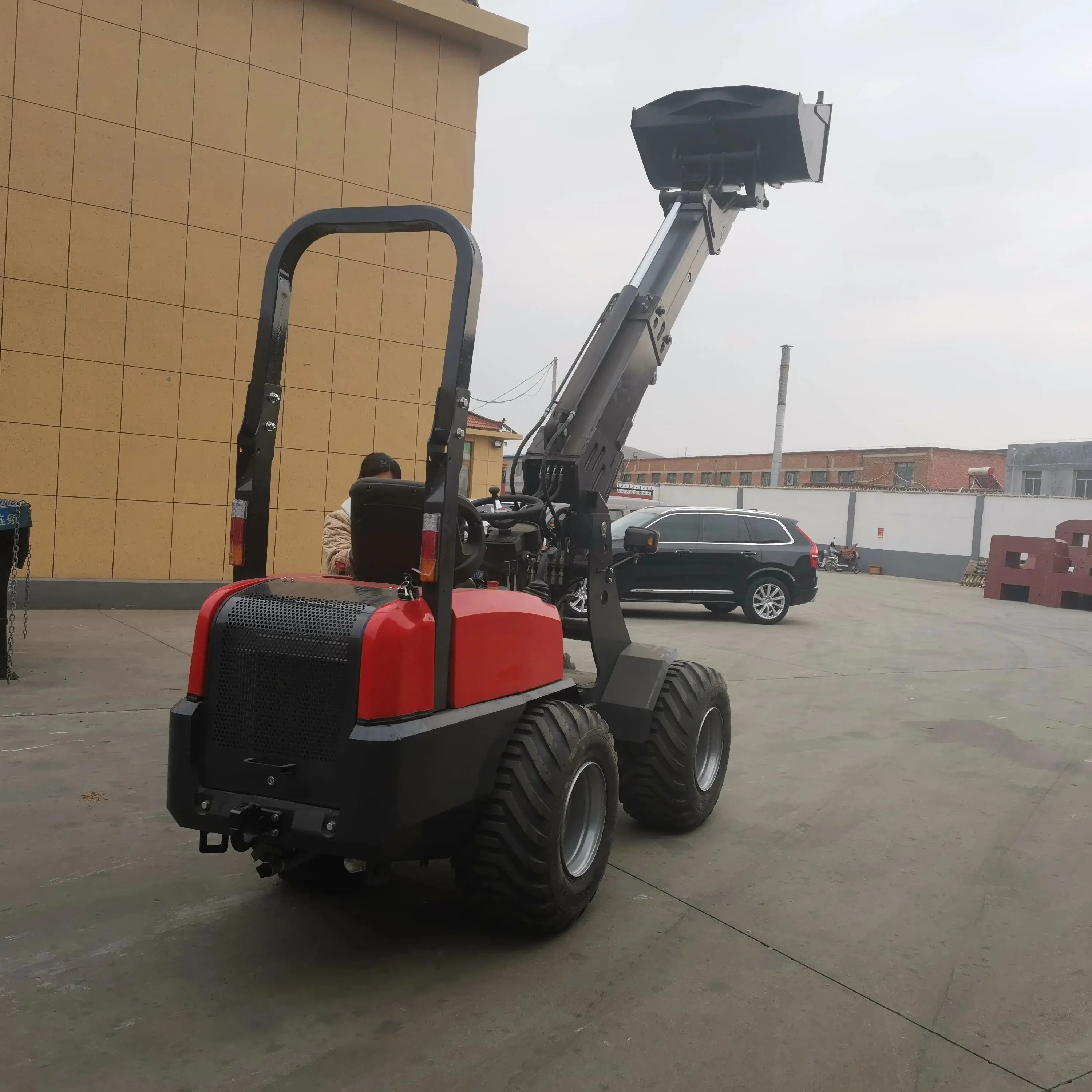 

Chinese telescopic loader with lifting arm agricultural telescopic arm loader telescopic loader