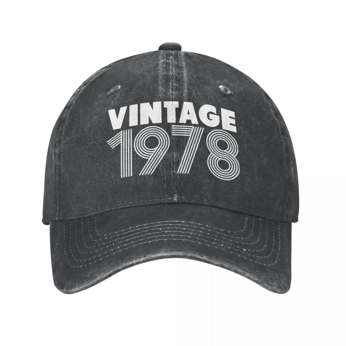 Classic Vintage 1978 Baseball Caps Men Women Distressed Washed Sun Cap Outdoor All Seasons Travel Adjustable Fit Caps Hat