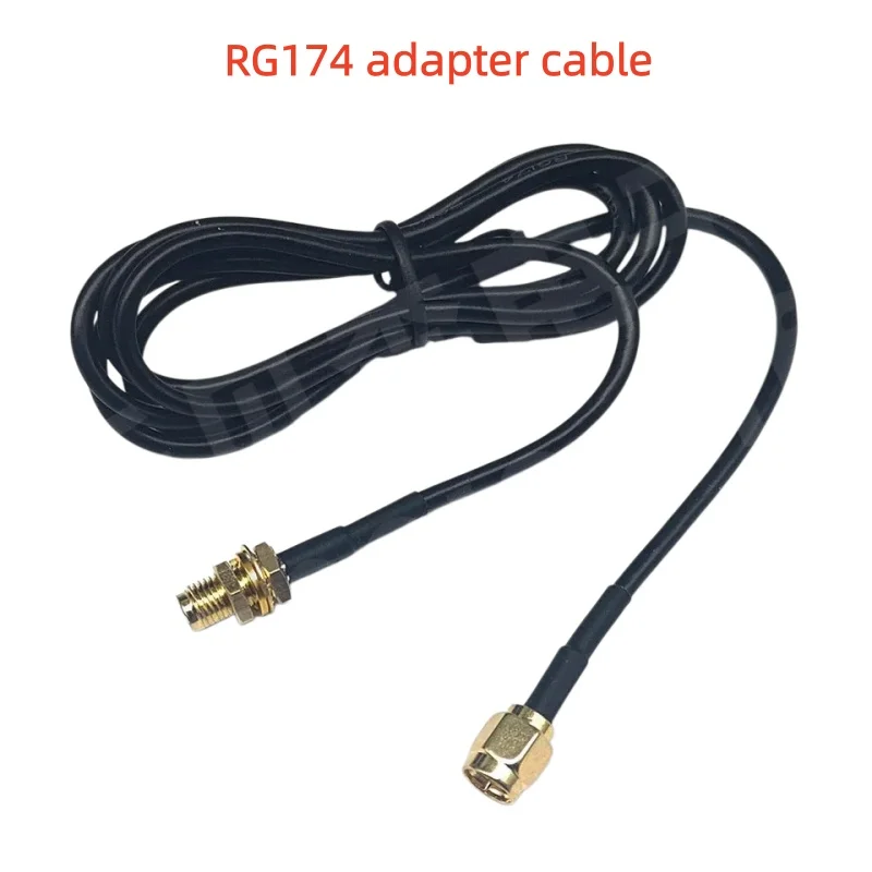 SMA-JK to SMA Male Female Internal Screw Hole External Screw Pins Antenna Extension Cable RG174 Adapter 50 Ohms