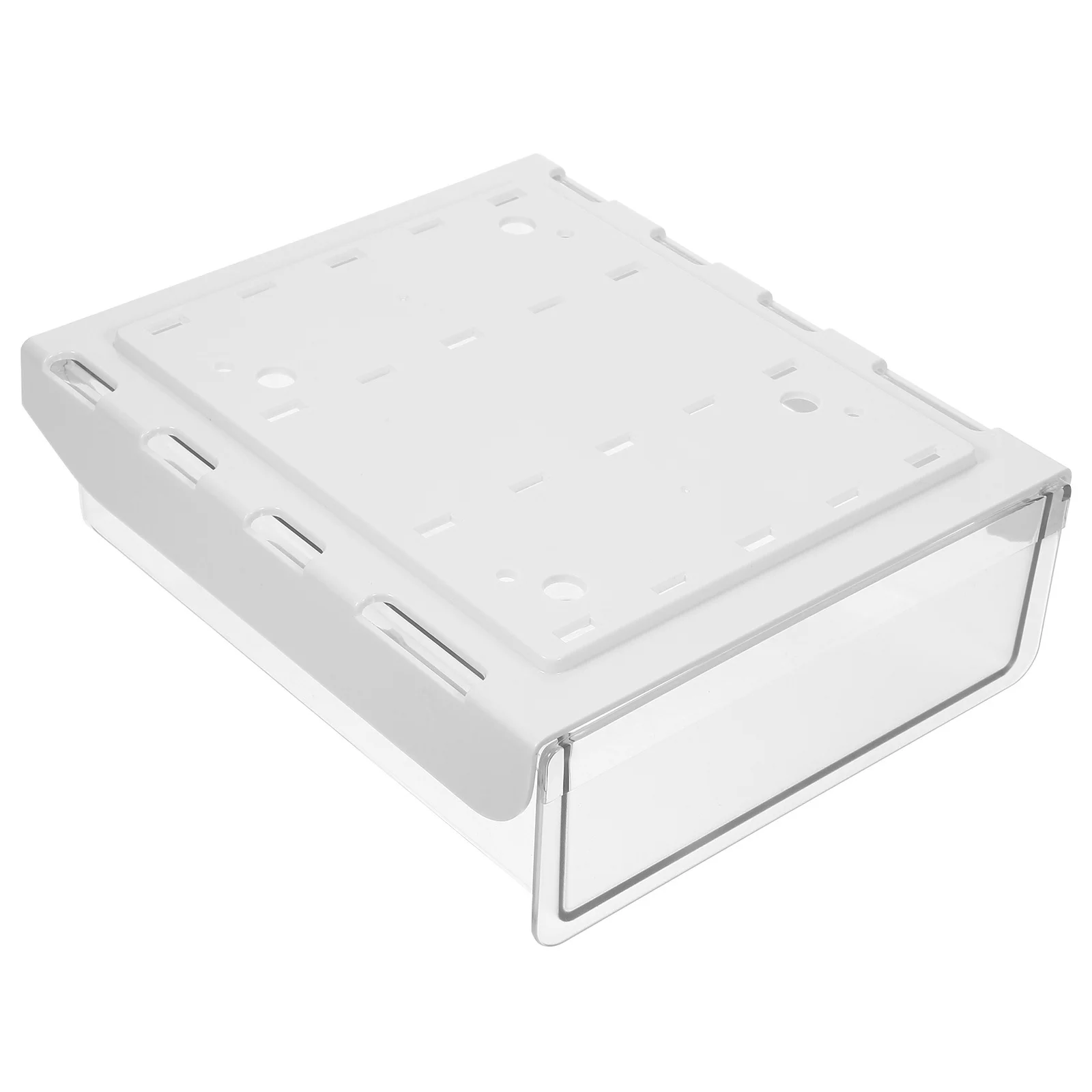 

Under Desk Organizer Nail-Free Large Capacity Drawer Office Storage Multi-Function Hidden Stationery Storage Organizer Desktop