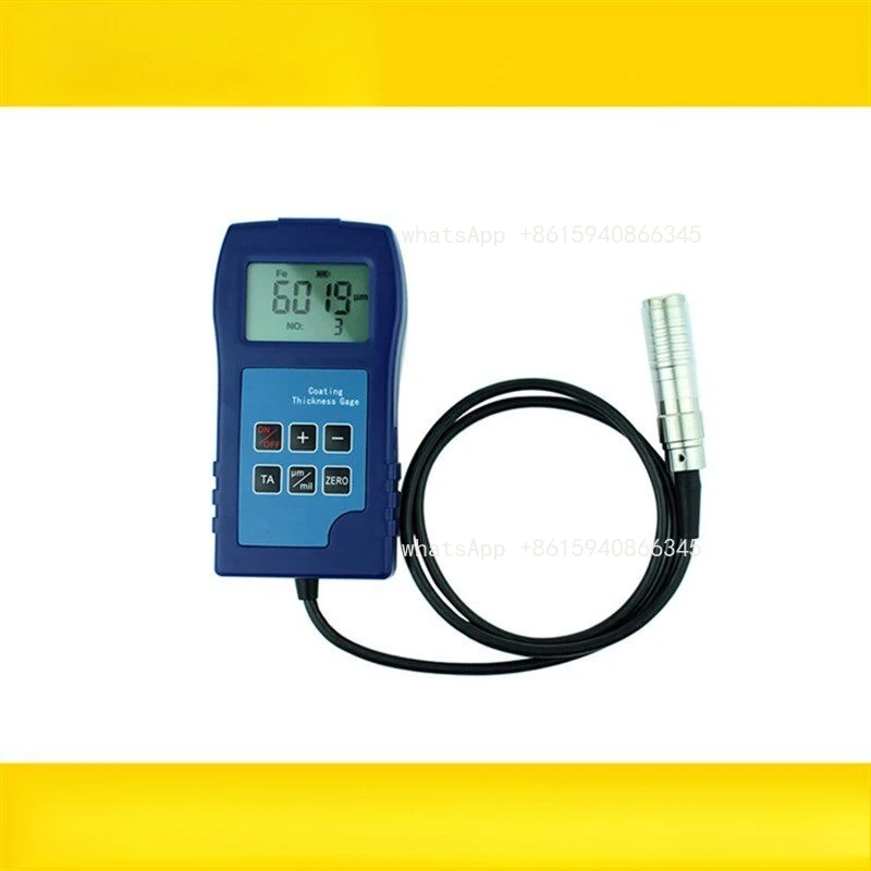 Fireproof Coating Thickness Gauge Large Range 0-9500U Fire Protection Coating Detector Measuring Instrument