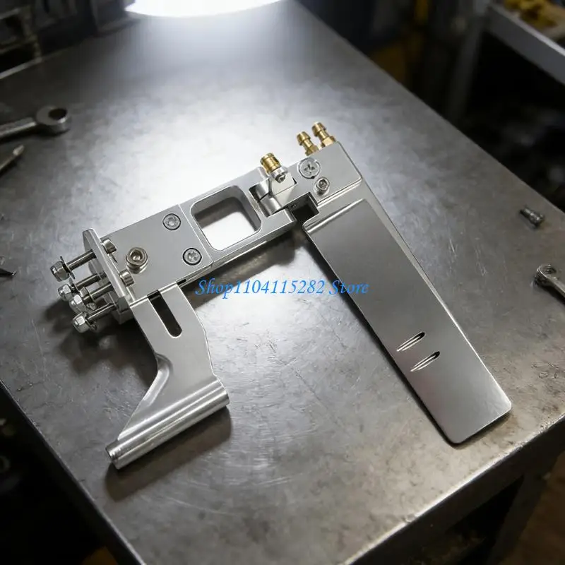 Aluminum 4mm Shaft Bracket with Integrated Water Suction Rudder Stable Steering