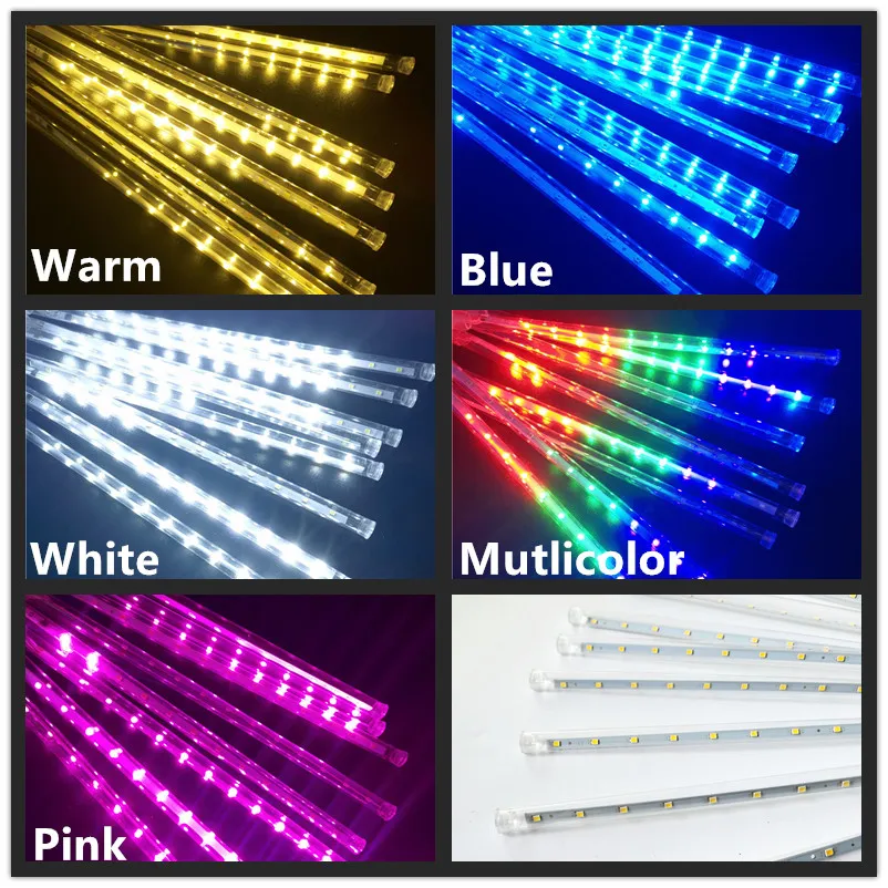 Guirnalda de luces LED para Navidad, decoración navideña para exteriores, hogar, boda, cortina, calle, 2023