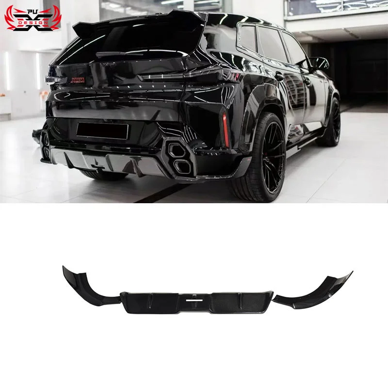 

R Style Dry Carbon Fiber Body Kit for BMW XM G09 Auto Accessories Lip Rear Diffuser 2022-2023