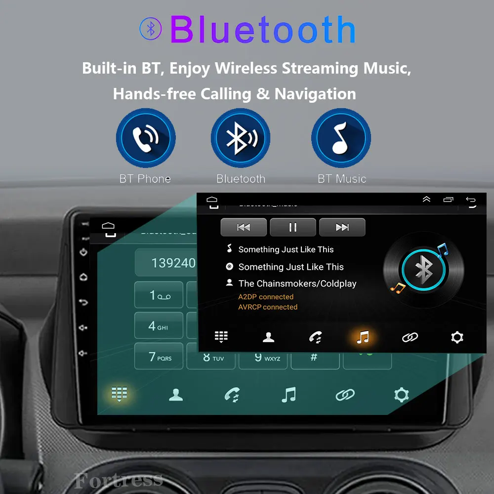 Android 13 Radio For Fiat Fiorino Qubo For Citroen Nemo For Peugeot Bipper 2008-2017 Car stereo Multimedia Player Carplay Auto - Image 5