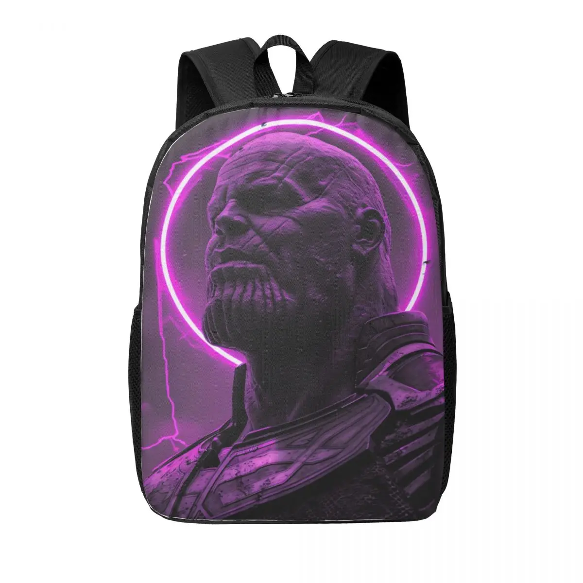 

Marvel Thanos Basic 17-Inch School Backpack - Minimalist and Stylish Backpack for Teens and Young Adults