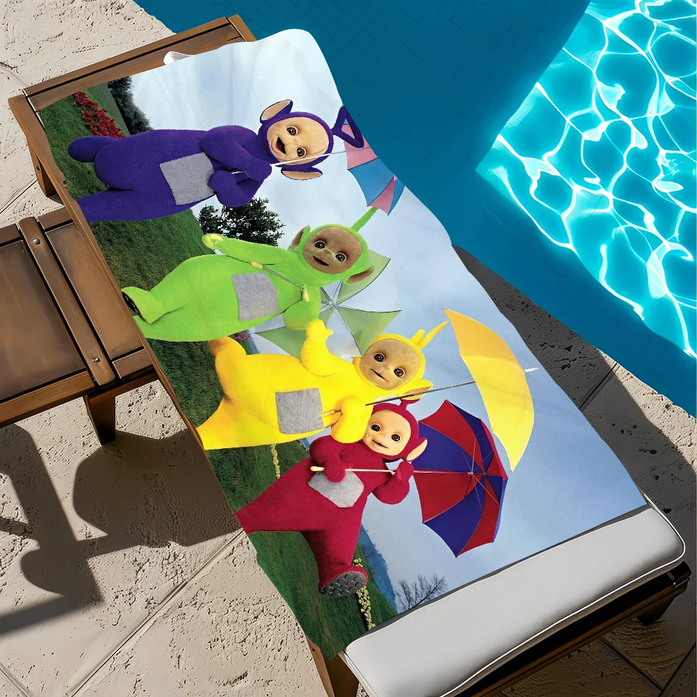 لطيف الكرتون T-Teletubby منشفة لينة بركة هدية للسفر رياضة ساونا السفر سبا دش التخييم سريعة الجافة الرياضة مناشف الشاطئ #6