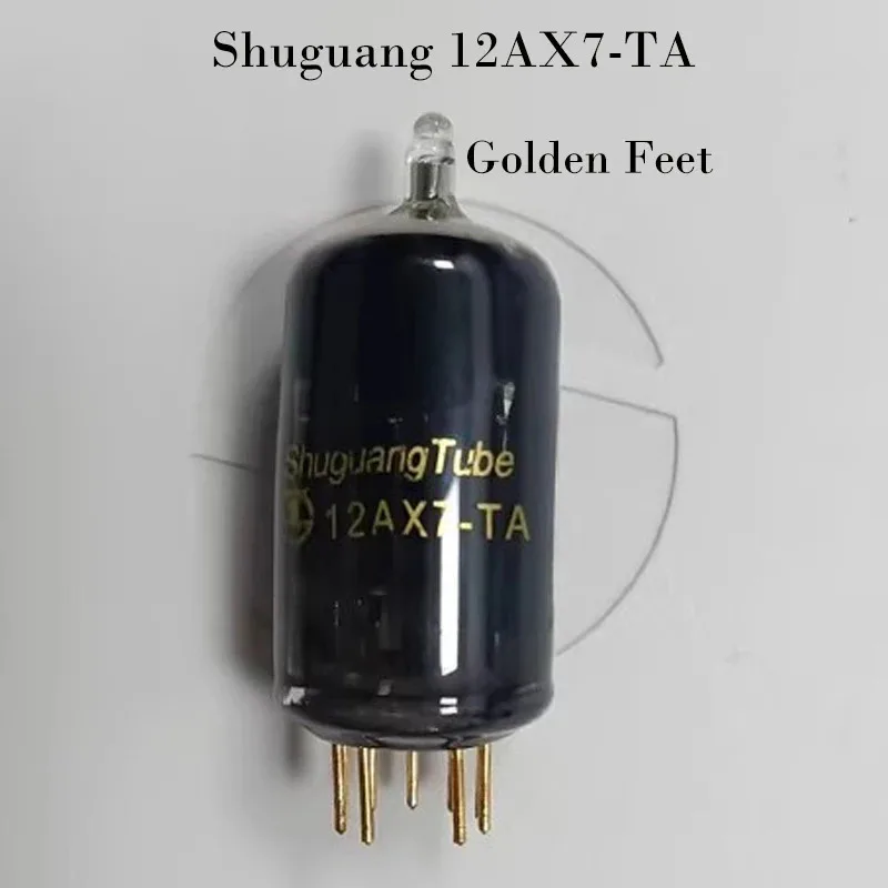 

SHUGUANG 12AX7-TA 12AU7-TA 12AT7TA Vacuum Tube Golden Feet Replace 12AX7 ECC83 12AU7 ECC82 12AT7 ECC81 Electronic Valve Amp Kit