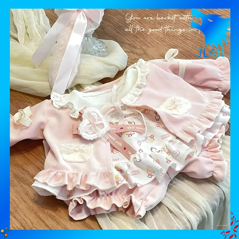 

Комплект маленькой милой юбки, хлопковая кукла 40 см, одежда для куклы без атрибутов, 40 см, одежда для куклы, сменная одежда для куклы, без куклы