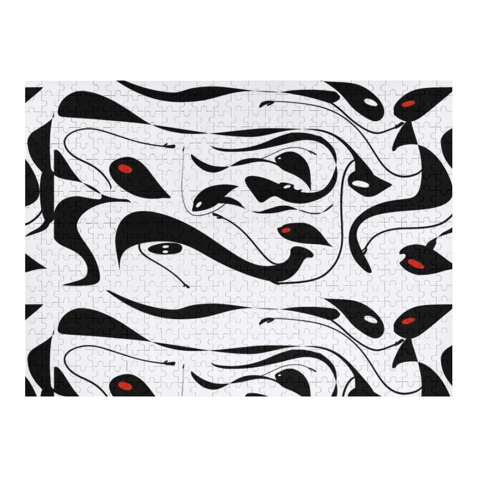 عزيزي الأشباح الناس اللغز صورة مخصصة شخصية لعبة ألغاز الطفل