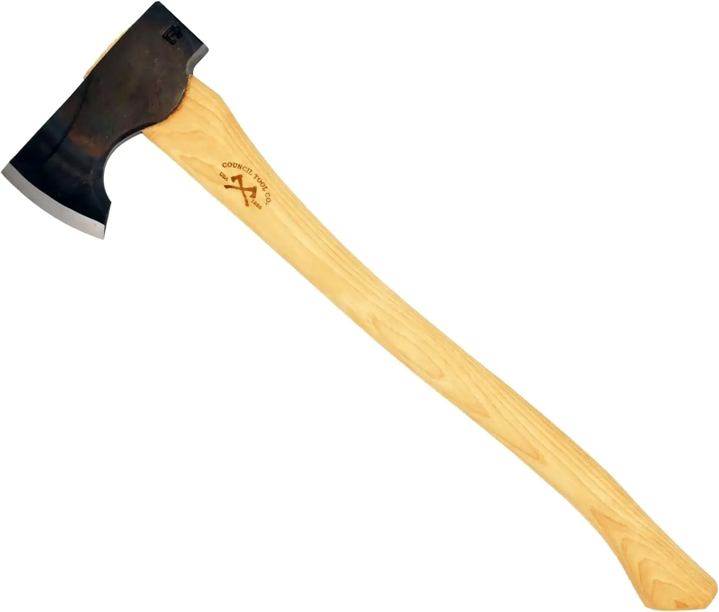 

Council Tool 2 lb. Wood-Craft Pack Axe, 24" Hickory Handle, Made in The USA!