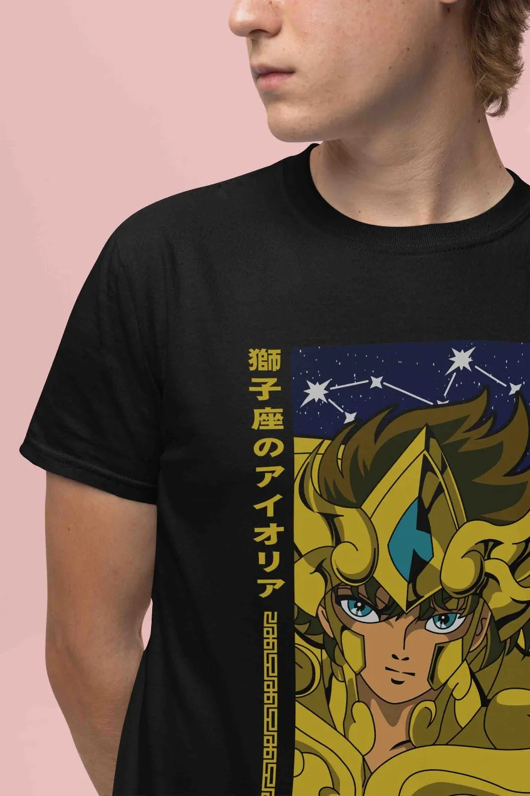 Saint Seiya Shirt Shiryu Tshirt Hyoga T-Shirt Shun Top Ikku Anime Graphic Tee