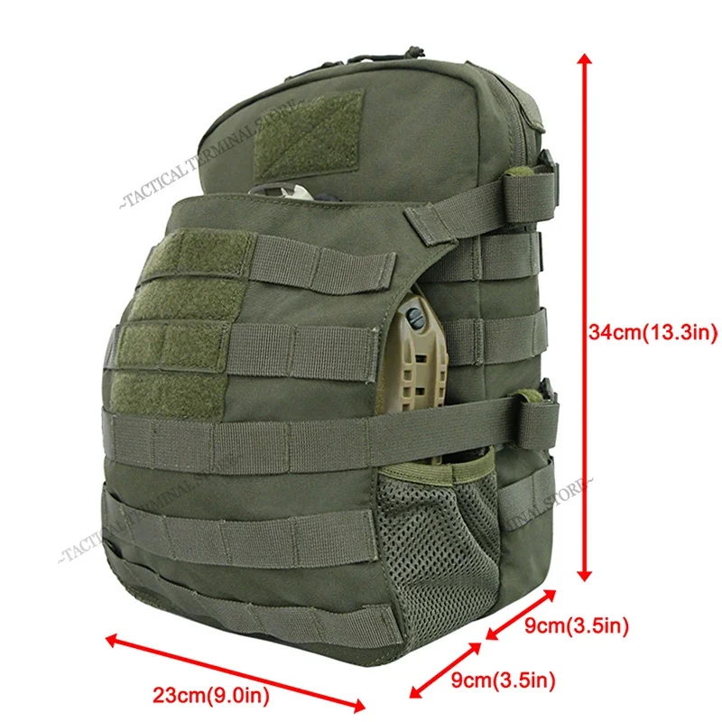 Tactical Vest Hydration Helmet Bag Hunting Plate Carrier Molle