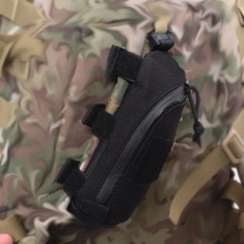 1 قطعة حقيبة الظهر التكتيكية مول حزام الكتف ملحق الحقيبة ، جيوب أداة EDC متعددة الوظائف الحقائب الصغيرة المدمجة #   9 × 2 × 17 سم