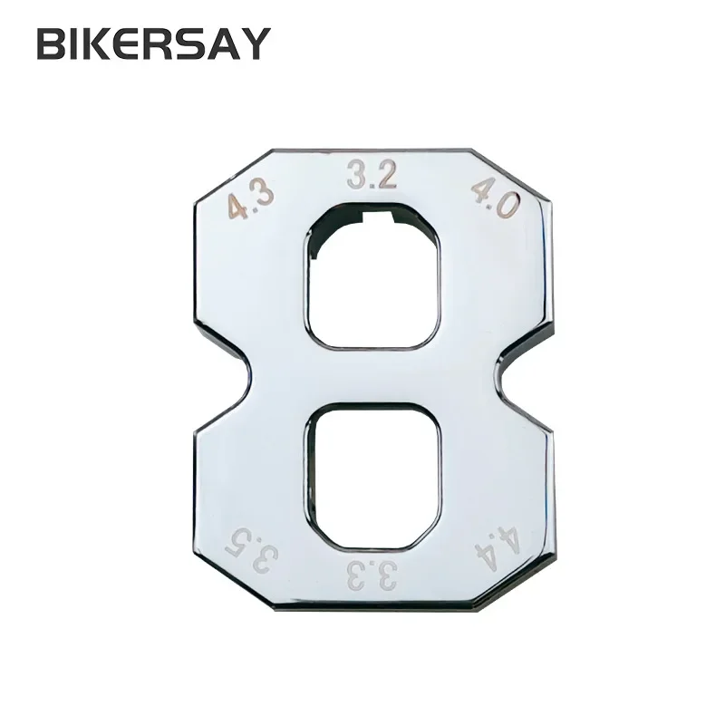 

Bicycle Spoke Wrench BT058T Mountain Bike Road Wheel Building and Truing Tool Bike Wire Wrench Steel Ring Repair and Calibration