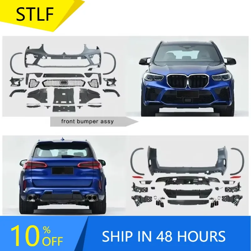 

Zuimi High-end Conversion Body Kit For X5 G05 19-22 Pre Lci Upgrade X5M Body Kit Front Rear Car Bumper Side Skirt G05 X5m Bo