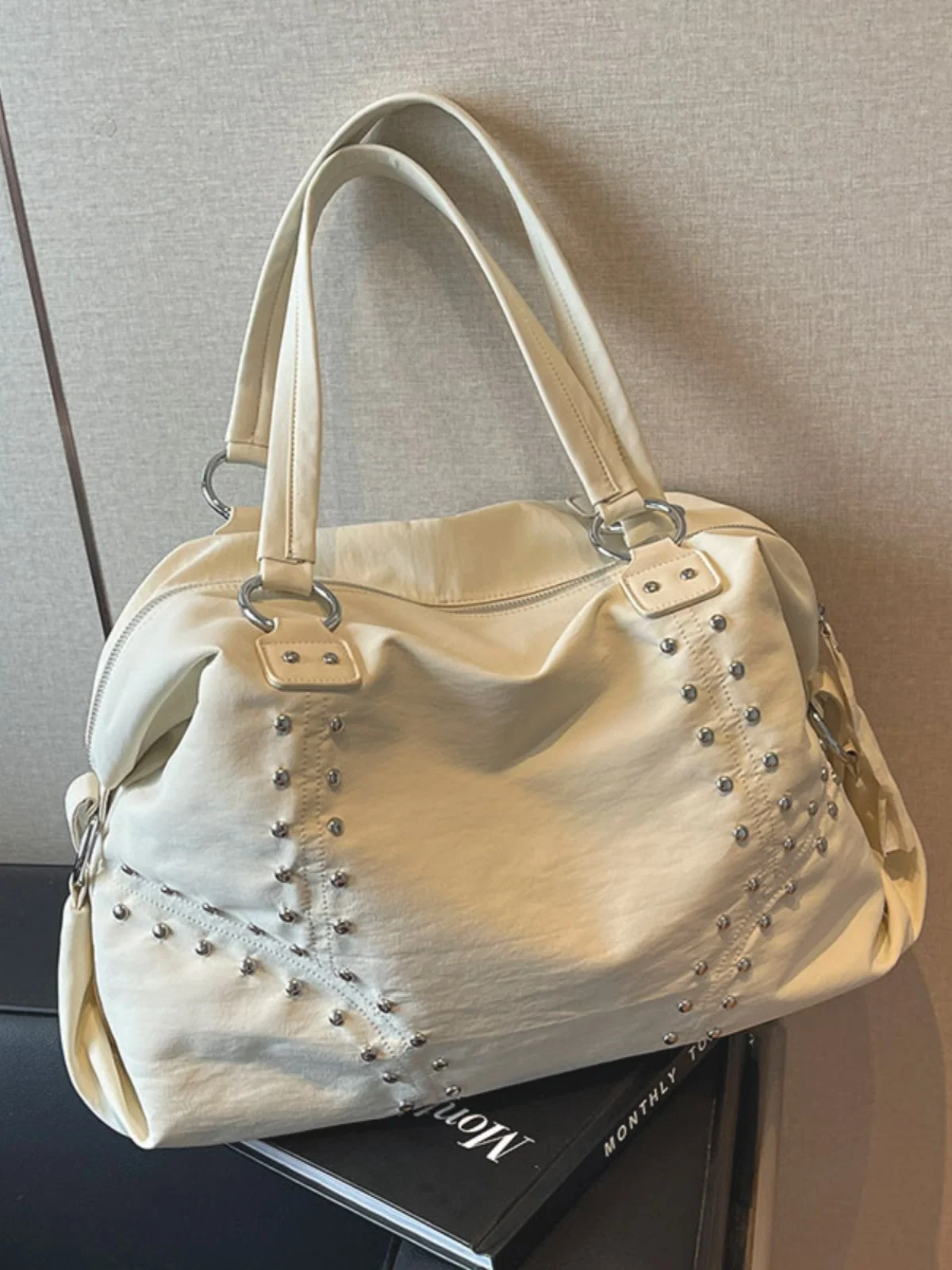 

Large Capaci Women's Tote Bag 2025 New Casual Travel Bag Multi-Functional Single oulder Storage Bag for Class Commuting