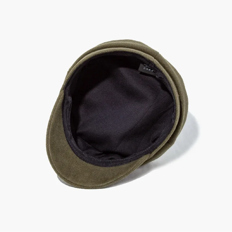 Brand Designer Women Flat Visor Cap Militray Caps Winter Wool Newsboy Caps S M L