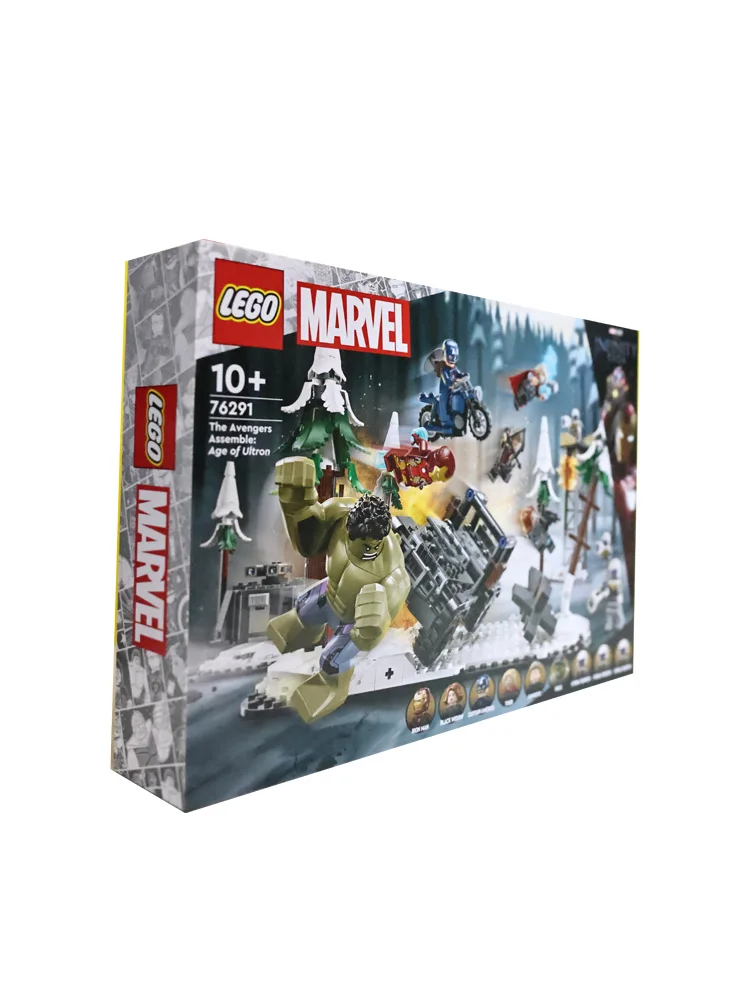 Ensemble de jeu pour enfants, 8 figurines et grande figurine MEDk, Marvel, The Avengers Assemble: Age of Ultron un.com, Super ForePlayset, LEGO 76291