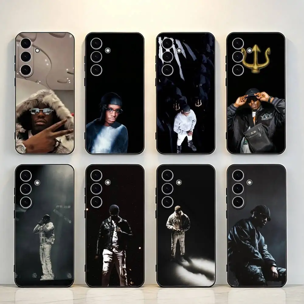 

W-Werenoi R-Rapper Black Shell Phone Case For Samsung Galaxy A73,A72,A71,A70,A53,A52,A51,Others Soft Black Shell