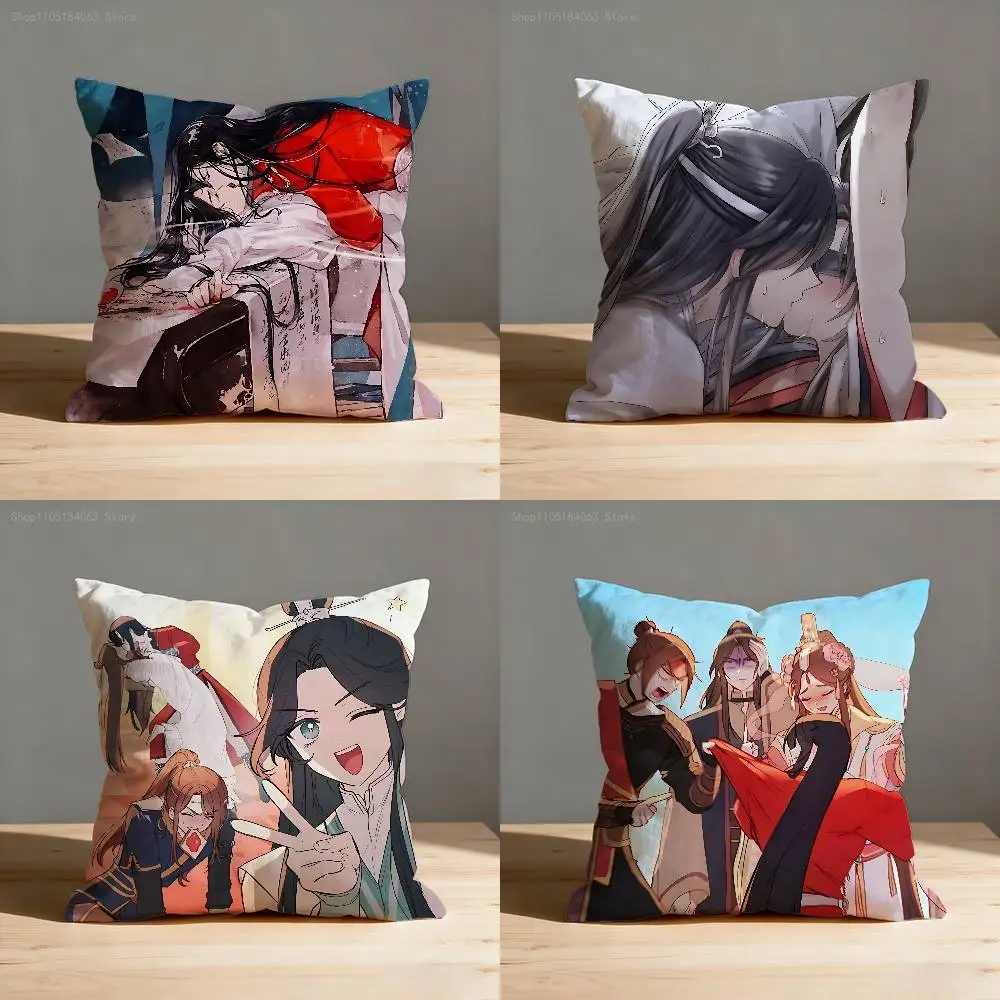 

Hualian Tian Guan Cifu HOB Pillow Case Print Polyester Fiber 40X40 cm Home Sofa Throw Cushion Cover Decoration