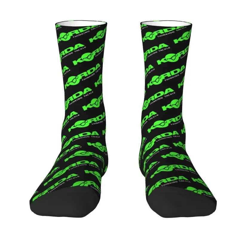 Fashion Korda Fishing Logo Socks Women Male Men Breathable Warm 3D Printing Fish Carp Fisherman Gift Basketball Sports Socks