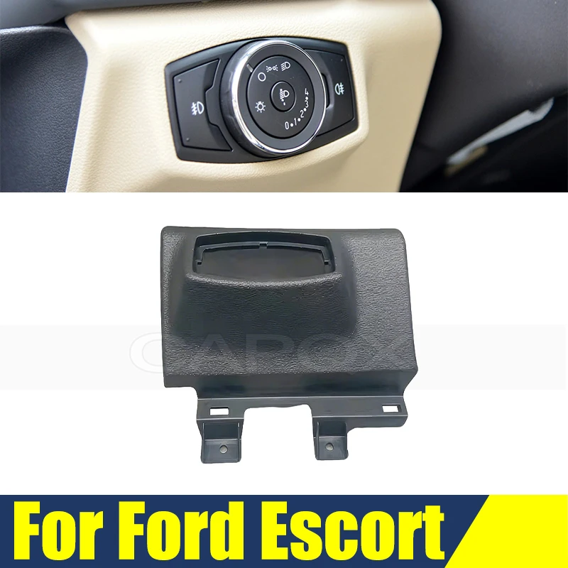 

Декоративная рамка для кнопок переключателей фар, накладка на панель управления Ford Escort, аксессуары для интерьера