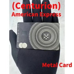 custom.Custom [world class black and card] Centurion card American Card, custom chip B card, card