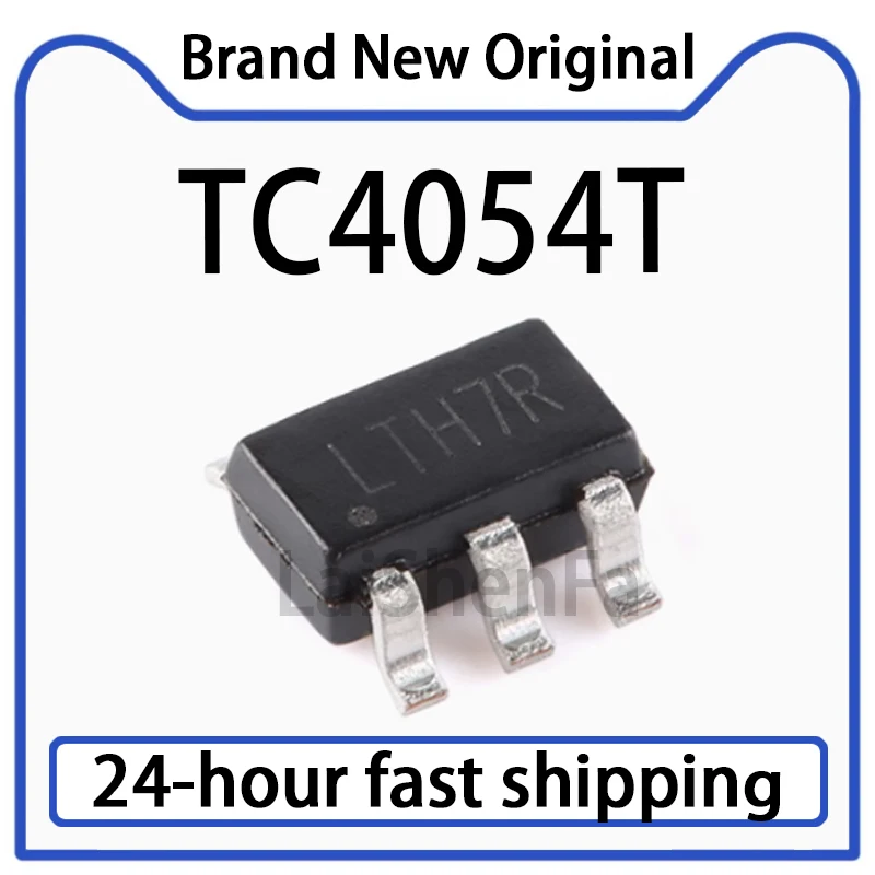 10 peças tc4054t tela de seda lth7r pacote SOT23-5 0,5a carregador de bateria de íon de lítio linear ic original em estoque