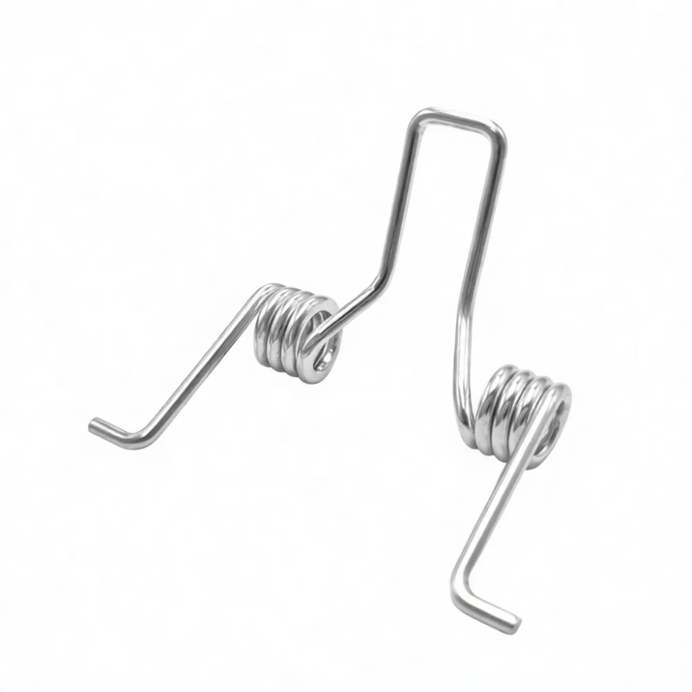 Industrial Stainless Steel Torsion Springs Replacement Parts Mechanical Hardware Components Automation Spring Device Durable Ela